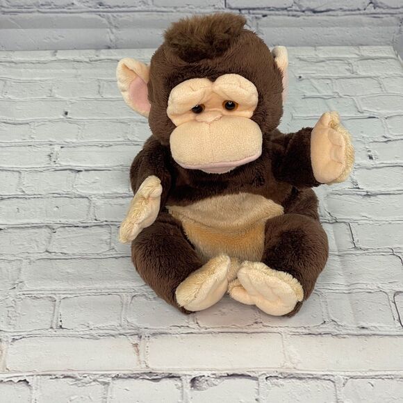Trudi Other - Trudi Plush Monkey Hand Puppet Soft Toy Sitting Stuffed Animal